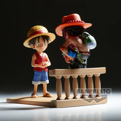 Figura One Piece WCF Log Stories Monkey D. Luffy & Portgas D. Ace