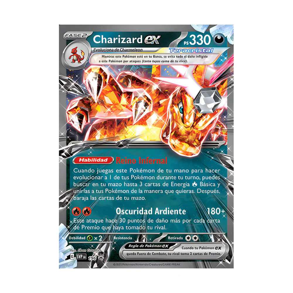 Set Cartas Pokemon Charizard EX