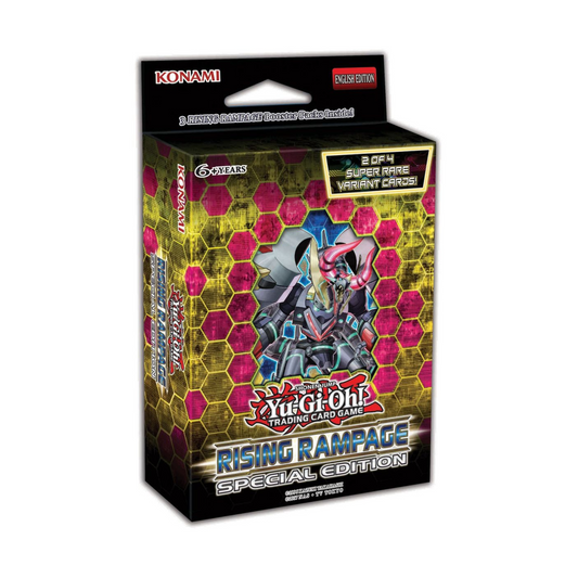 Cartas YugiOh! Rising Rampage booster Special Edition