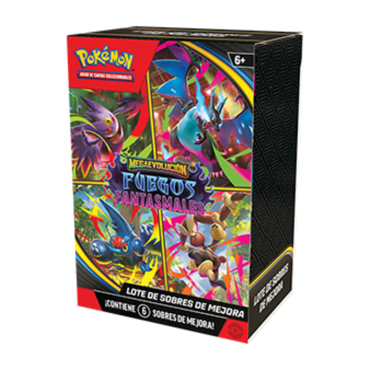Cartas Booster Megaevolución-Fuegos Fantasmales de JCC Pokémon Español