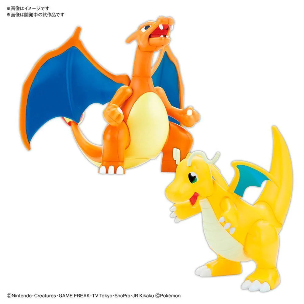 Model Kit Pokemon Charizard vs Dragonite
