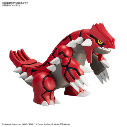Model Kit Groudon Pokemon