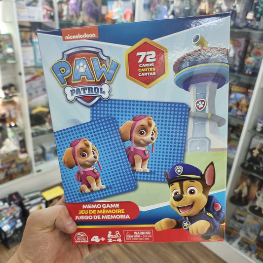 Juego Memo Paw Patrol