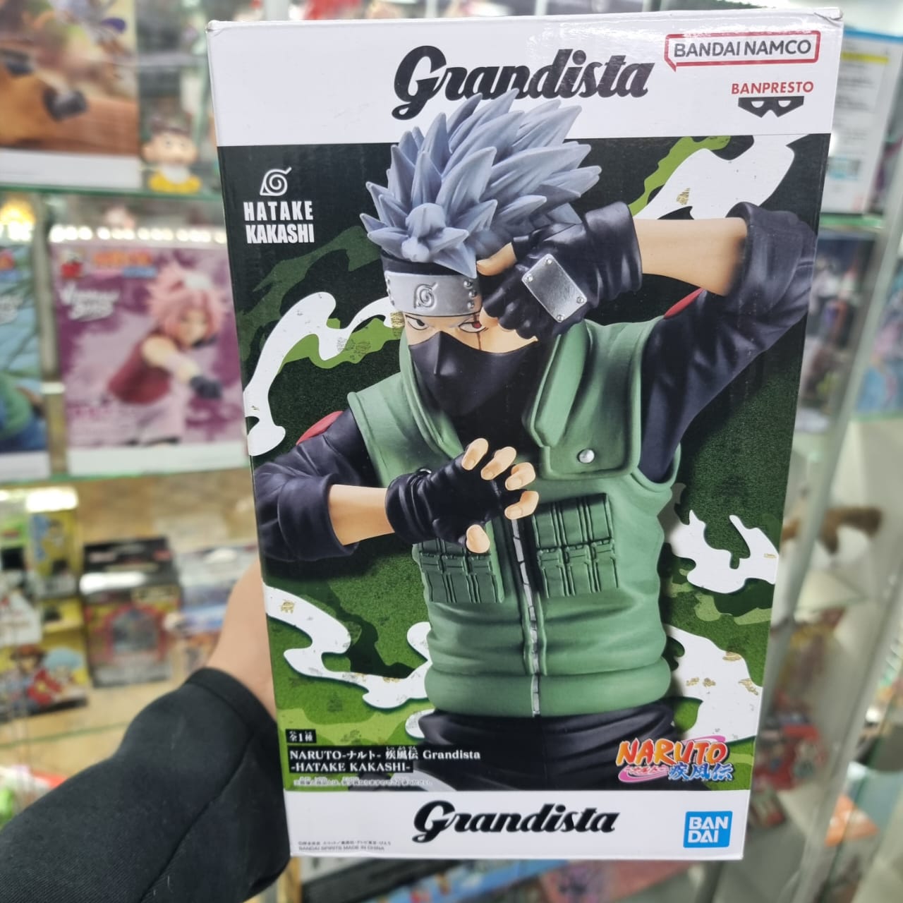 Figura Kakashi - Naruto Shippuden Grandista