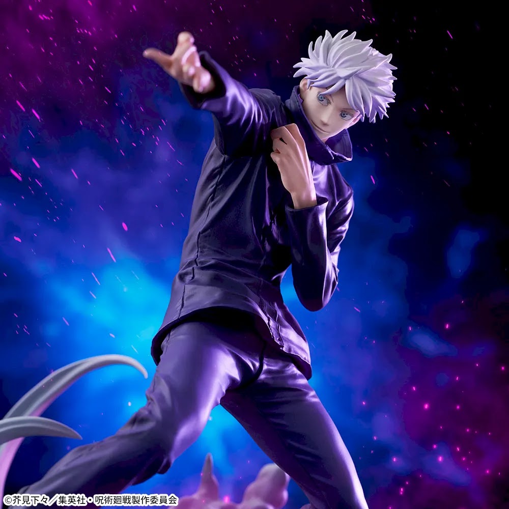 Figura Gojo Satoru Luminasta de Sega Jujutsu Kaisen Hollow Purple