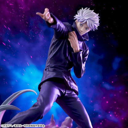 Figura Gojo Satoru Luminasta de Sega Jujutsu Kaisen Hollow Purple