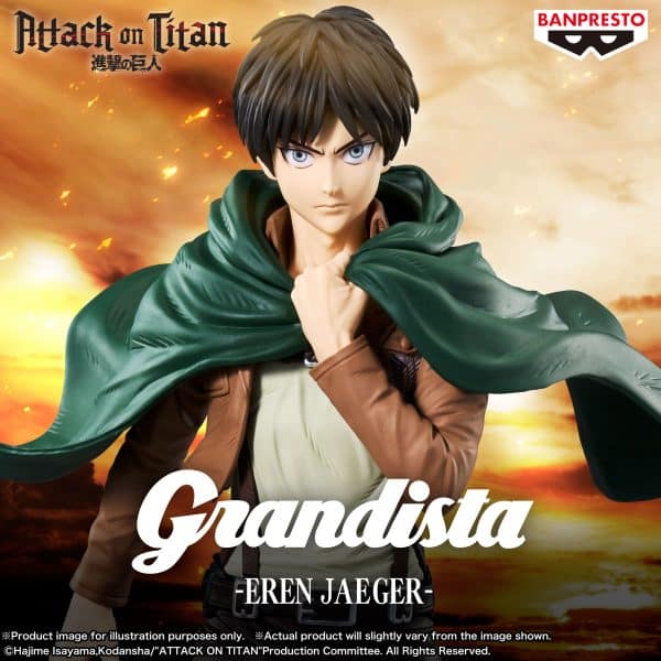 Figura Eren Yeager Attack On Titan – Grandista