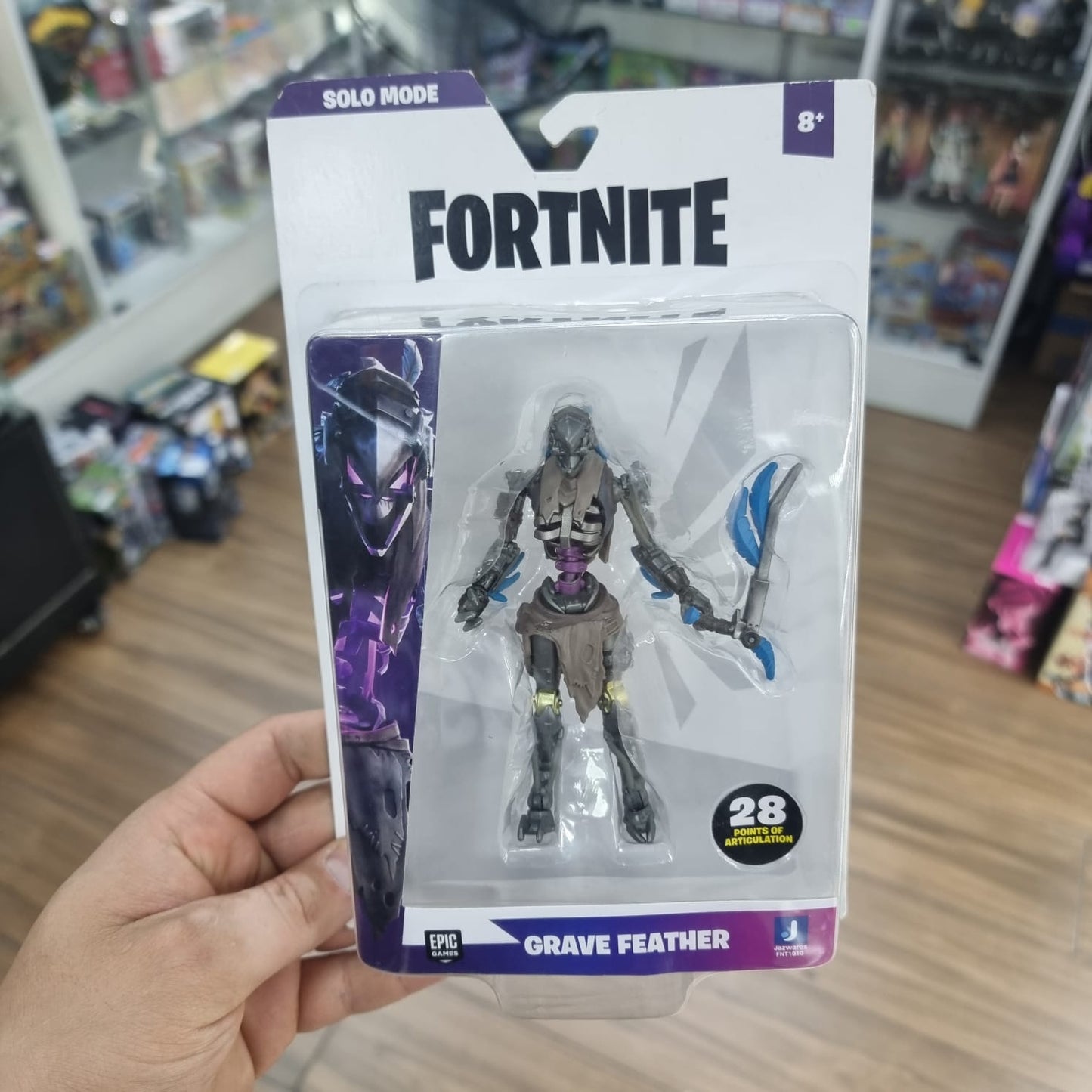 Figura Articulada Fortnite Grave Feather