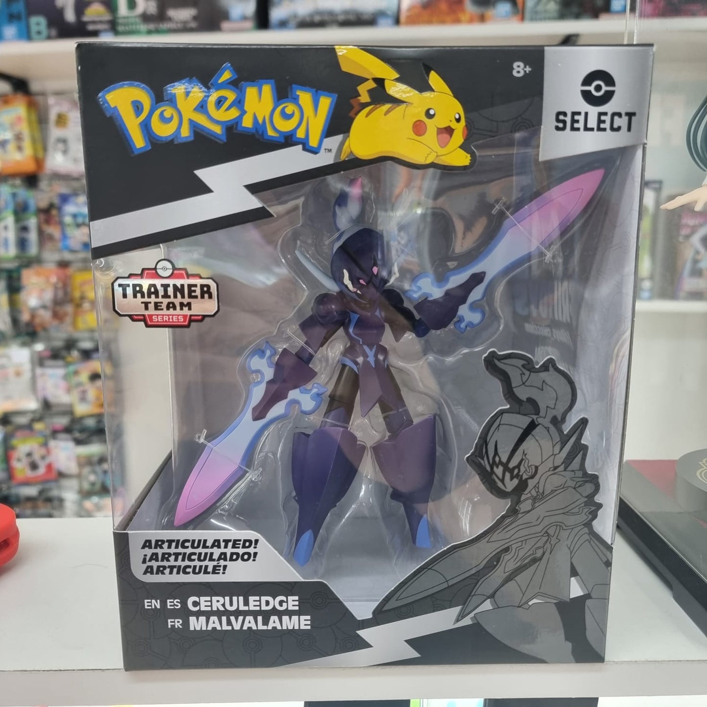 Figura Pokemon Ceruledge Articulado