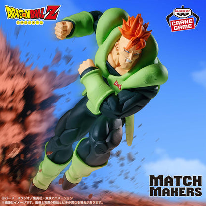 Figura Banpresto - Match Makers Androide 16 (VS Cell)