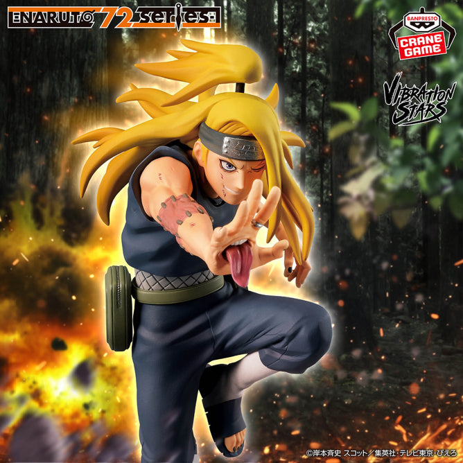 Figura Banpresto -NARUTO 72 series- 40 VIBRATION STARS-DEIDARA ＆ UCHIHA SASUKE-