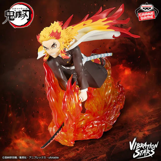 Figura Bandai Banpresto - Kimetsu no Yaiba - Rengoku Kyojuro - Vibration Stars