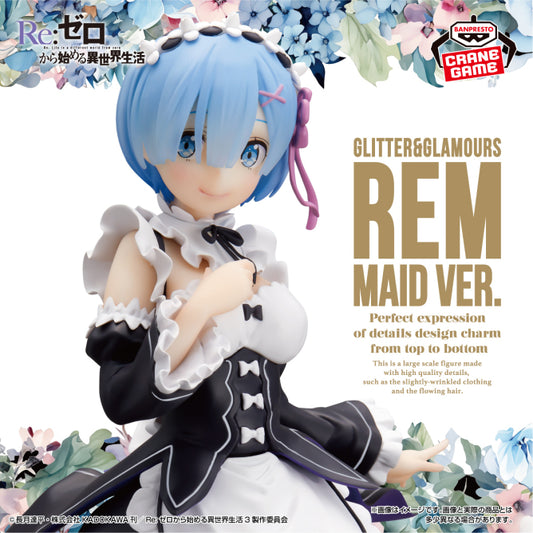 FIgura Banpresto Glitter & Glamours Re:Zero Rem