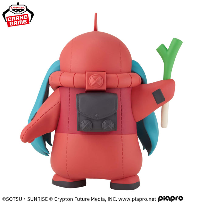 Figura Banpresto - Figura del 45.º aniversario de Gundam x Hatsune Miku