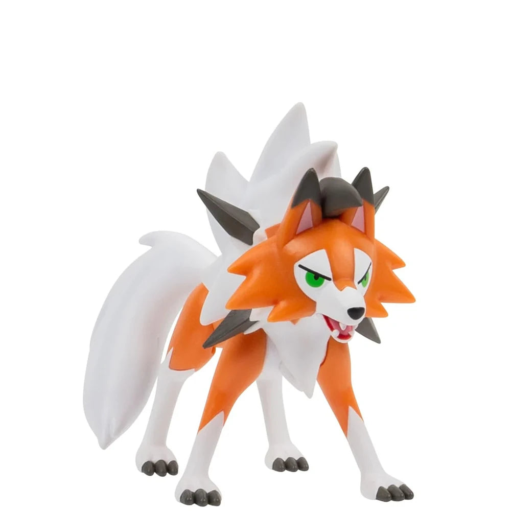 Figuras de combate Pokemon Dedenne, Ninjask y Lycanroc