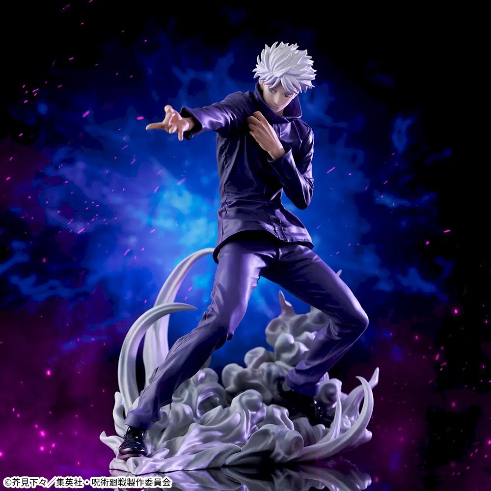Figura Gojo Satoru Luminasta de Sega Jujutsu Kaisen Hollow Purple