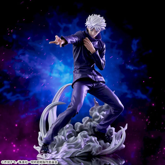 Figura Gojo Satoru Luminasta de Sega Jujutsu Kaisen Hollow Purple
