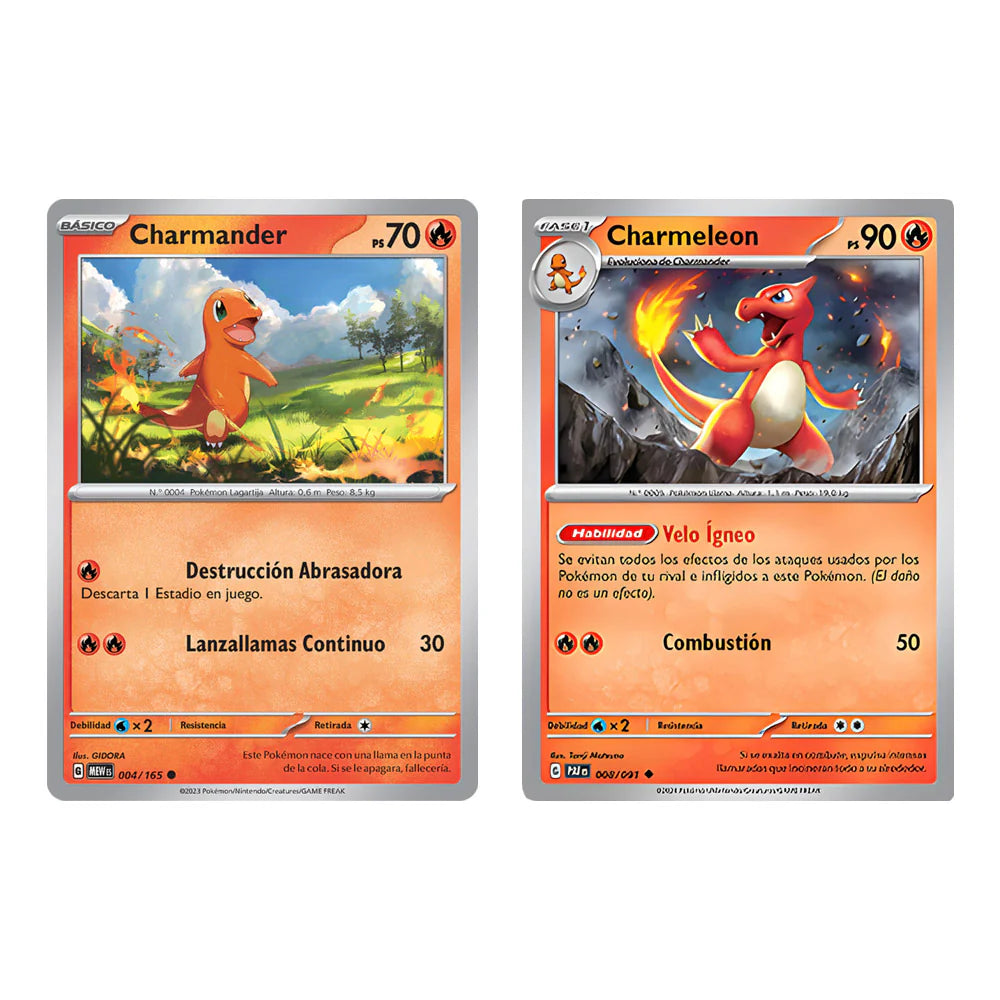 Set Cartas Pokemon Charizard EX
