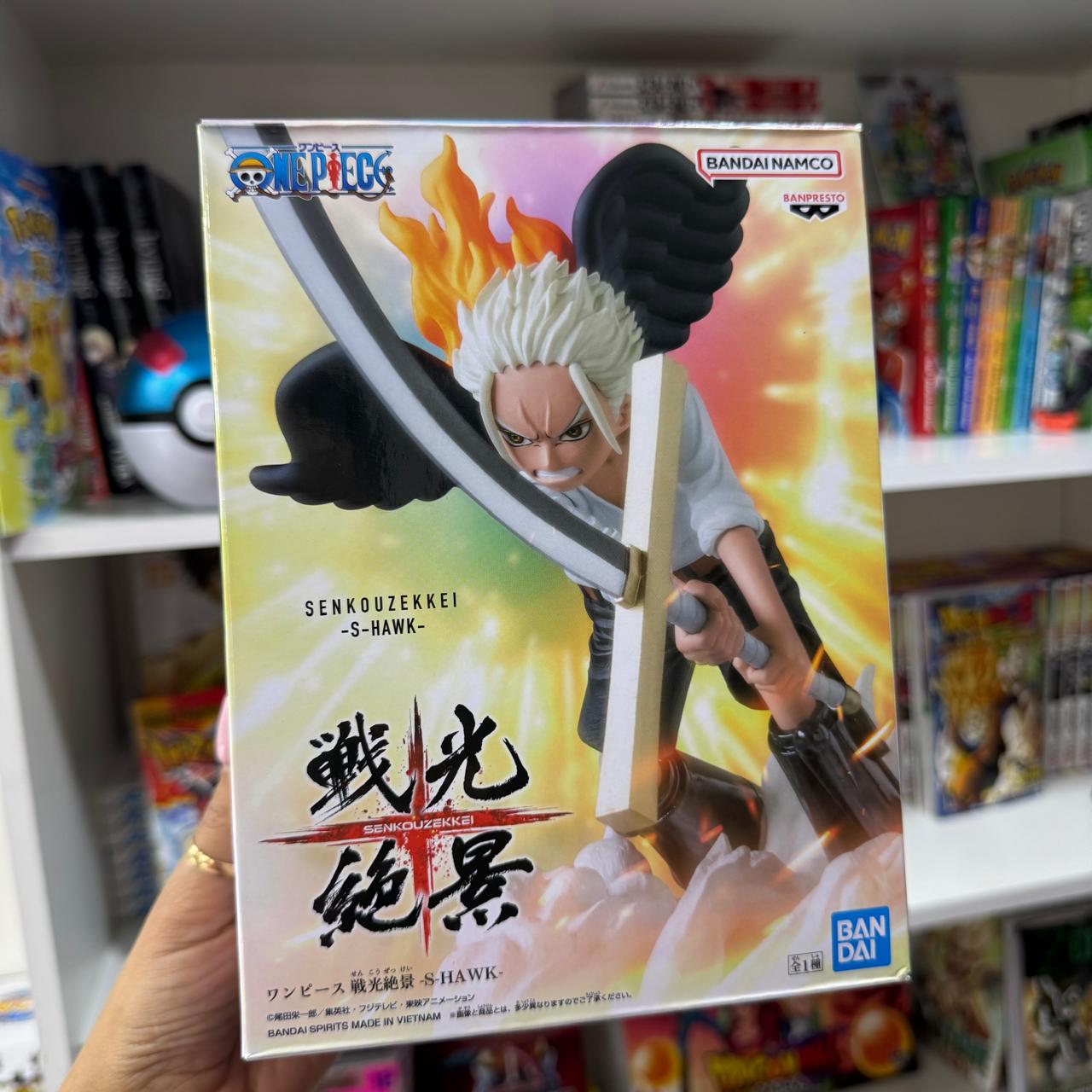 Figura Bandai Banpresto - One Piece - S-Hawk