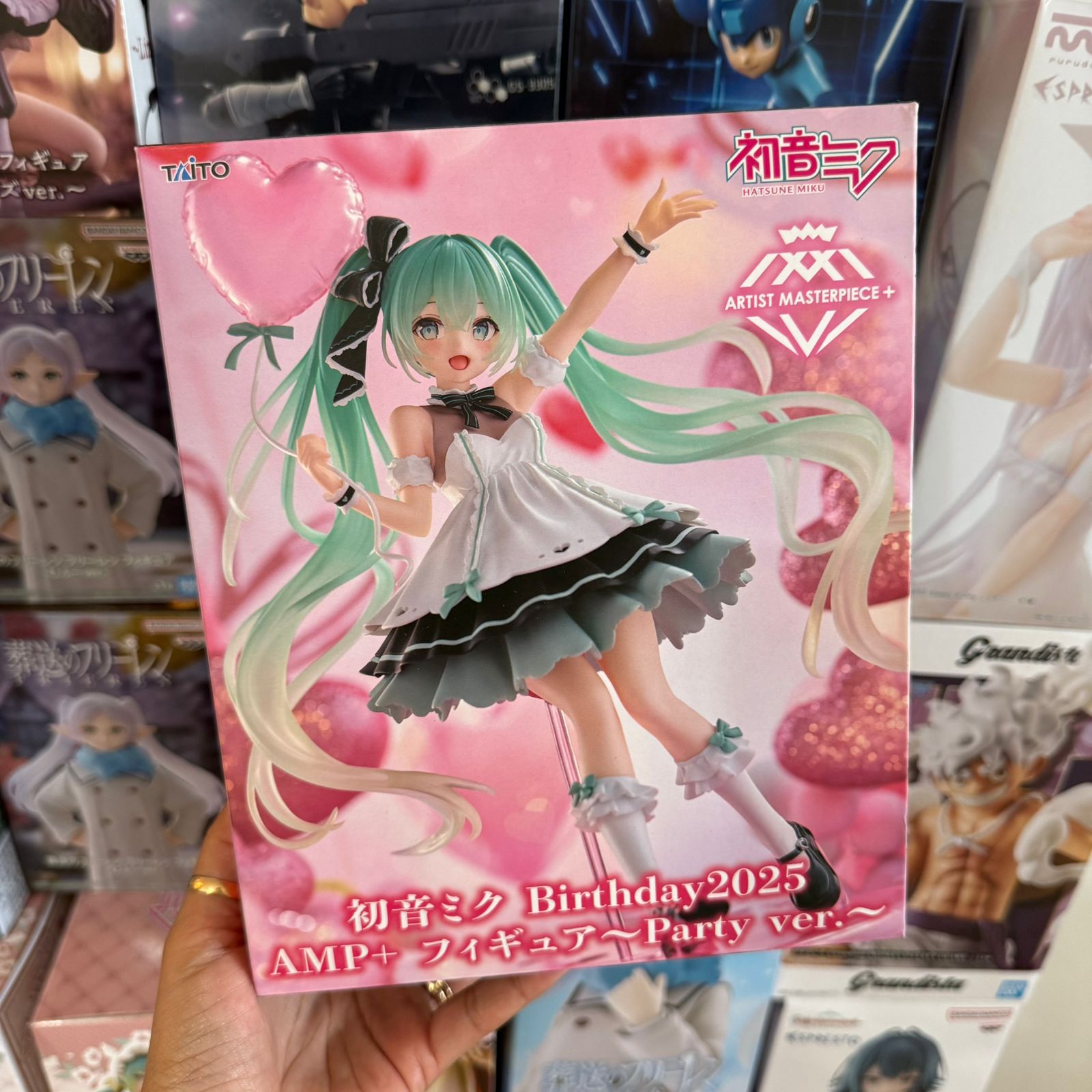 Figura AMP+ de cumpleaños de Hatsune Miku 2025
