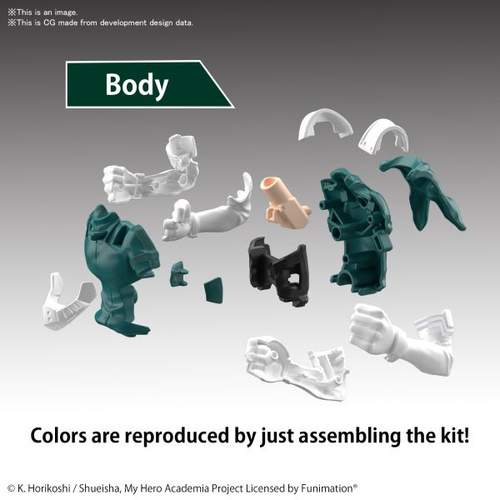 Model Kit Midoriya Deku My Hero Academia