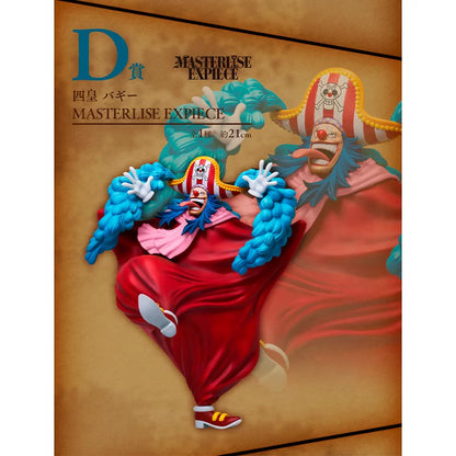 Figuira Buggy One Piece “4 Emperadores” Ichiban Kuji D