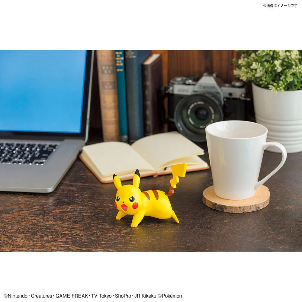 Figura Pokémon Model Kit Qucik!! 03 PIKACHU (Battle Pose)