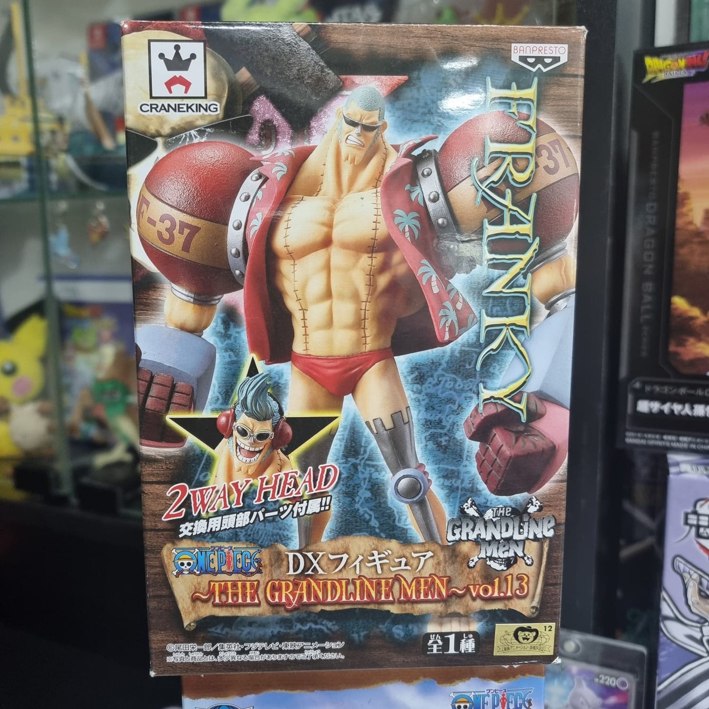 Figura Banpresto Franky One Piece exclusiva