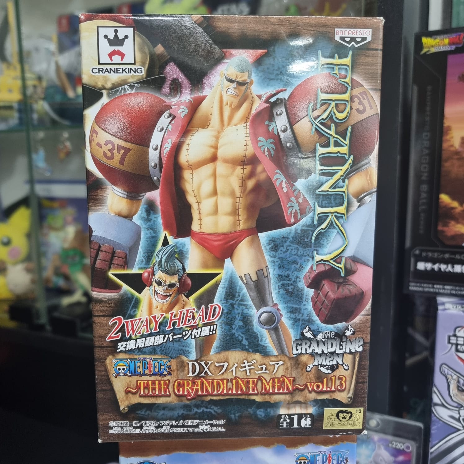 Figura Banpresto Franky One Piece exclusiva