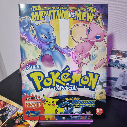 Album Pokemon Mewtwo VS Mew La Pelicula