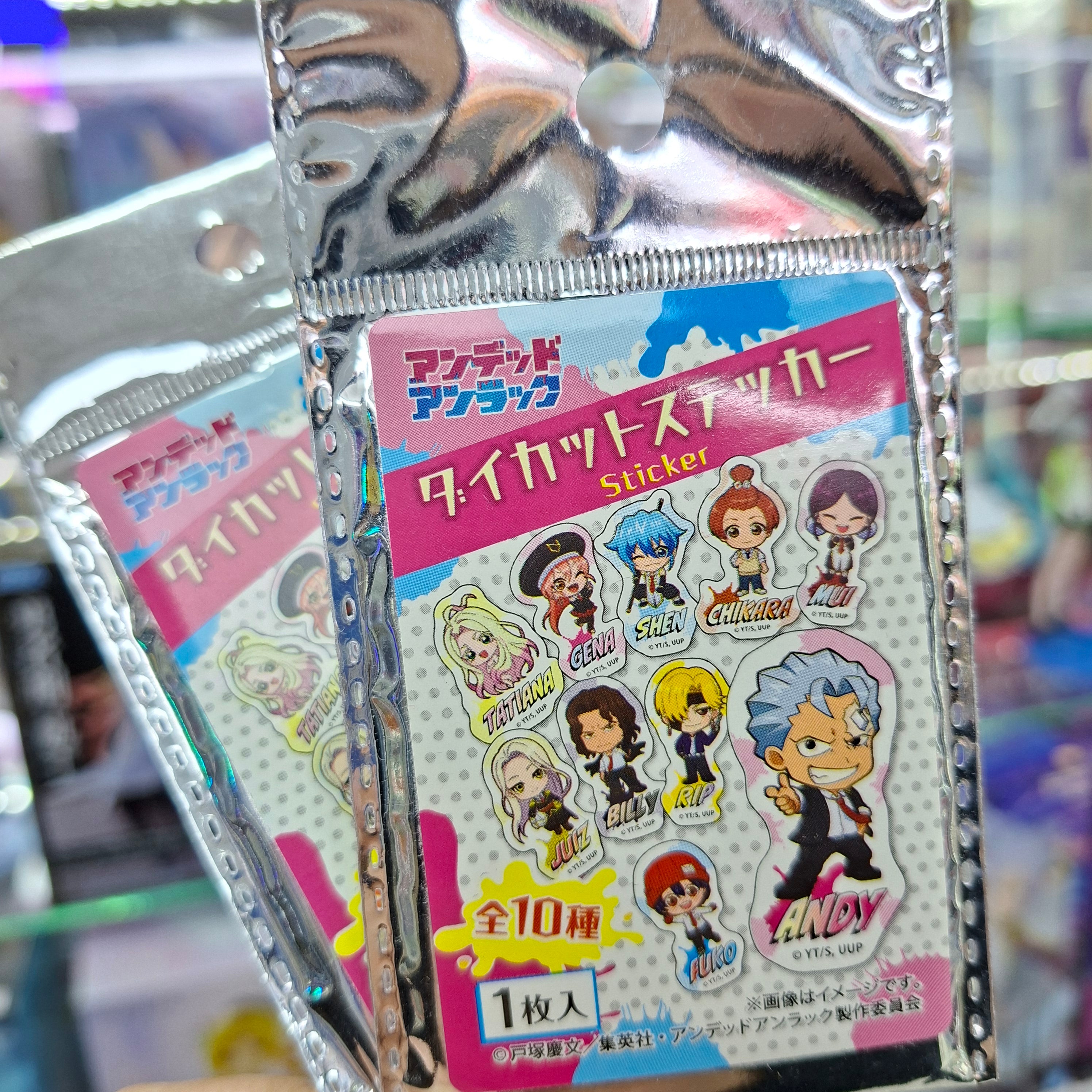 Gacha Japones Original  - Undead Unluck ( stickers )