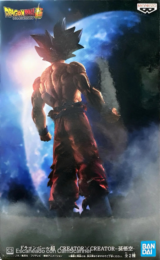 Figura Banpresto Dragon Ball Super - Goku Ultra Instinto Sing - Creator x Creator