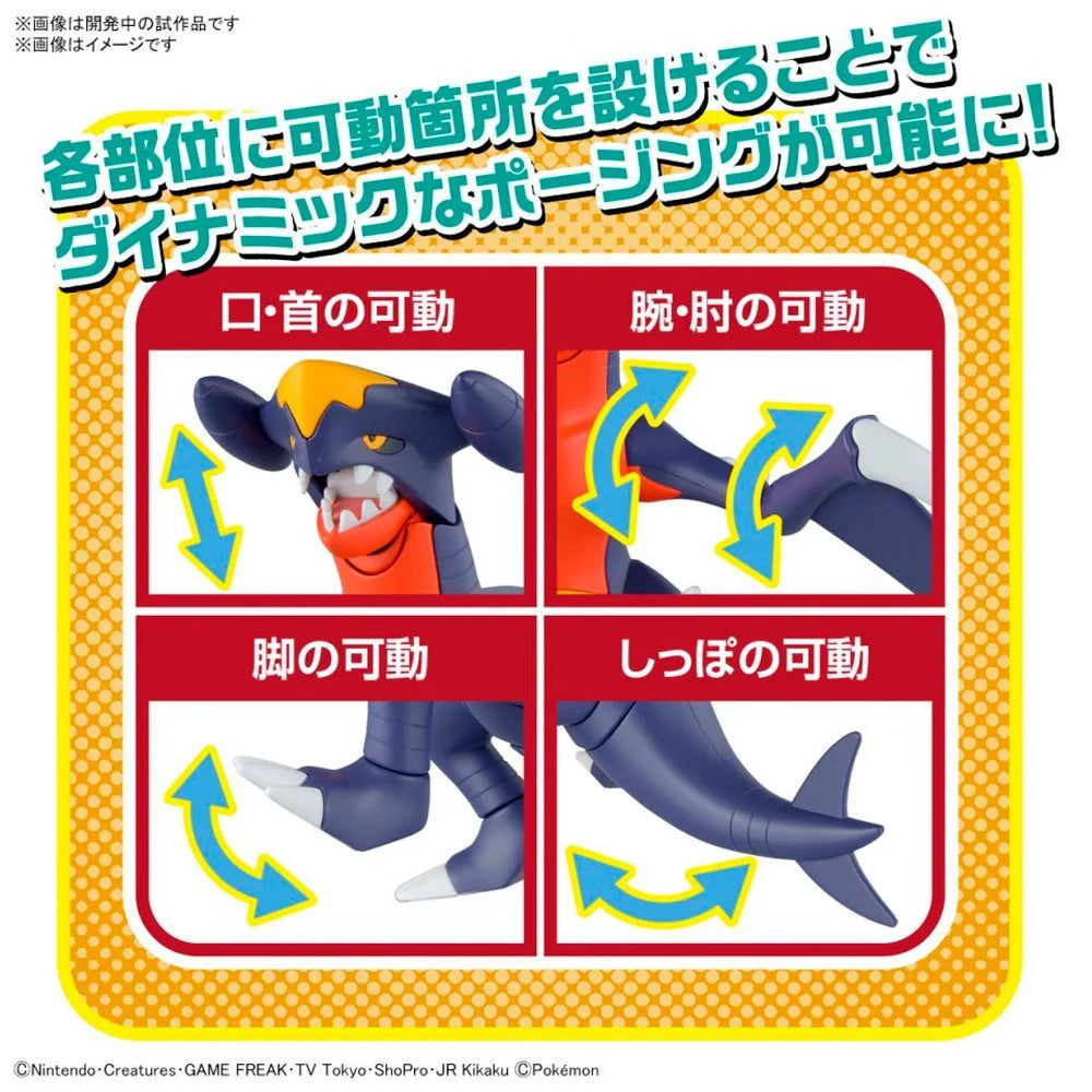Model Kit Pokemon Garchomp