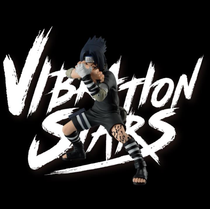 Figura Banpresto Estrellas vibratorias de Naruto Sasuke Uchiha