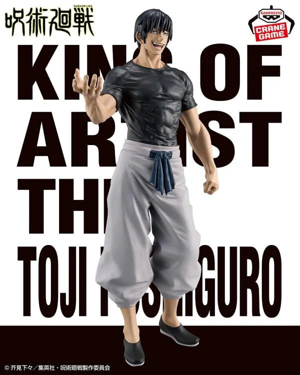 Figura Banpresto Jujutsu Kaisen King of Artist Toji Fushiguro