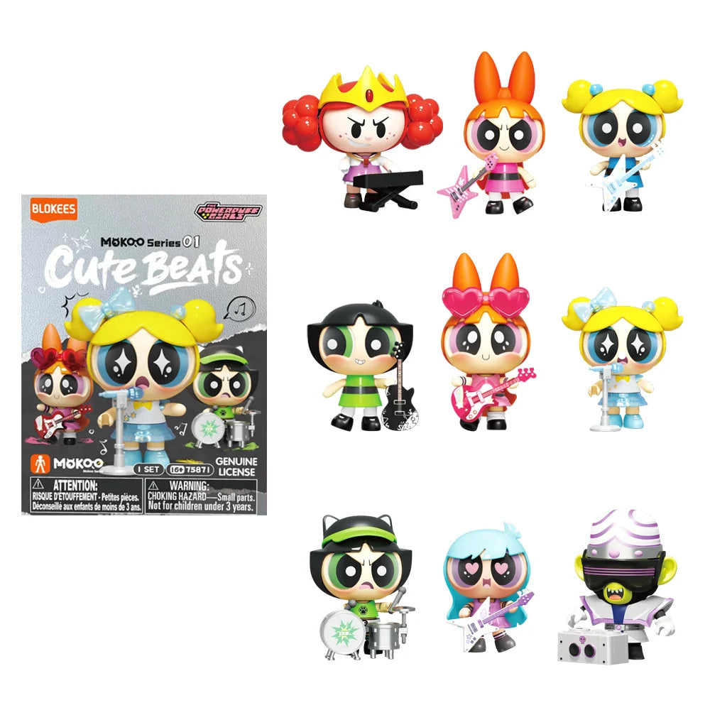 Figuras Blind Box - Chicas Super Poderosas Blokee Serie 1