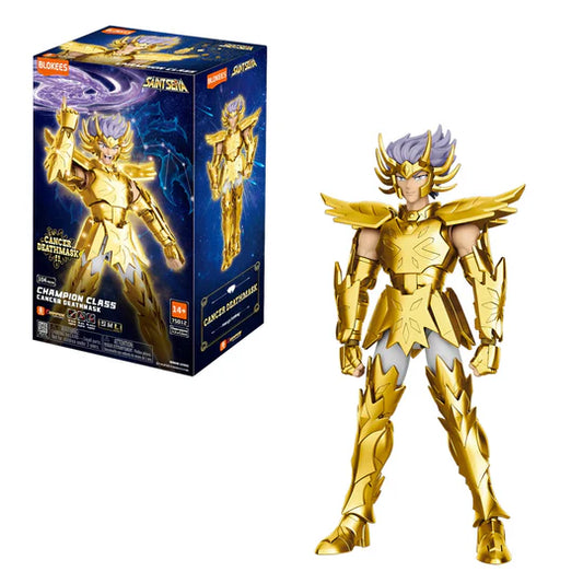 FIGURA BLOKESES- CÁNCER MÁSCARA DE MUERTE SAINT SEIYA CHAMPION CLASS