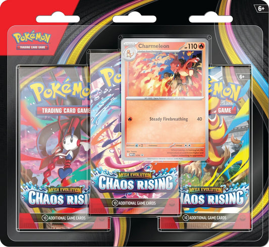 ChPokemon Tcg -Caos Rising Blister Pack Ingles