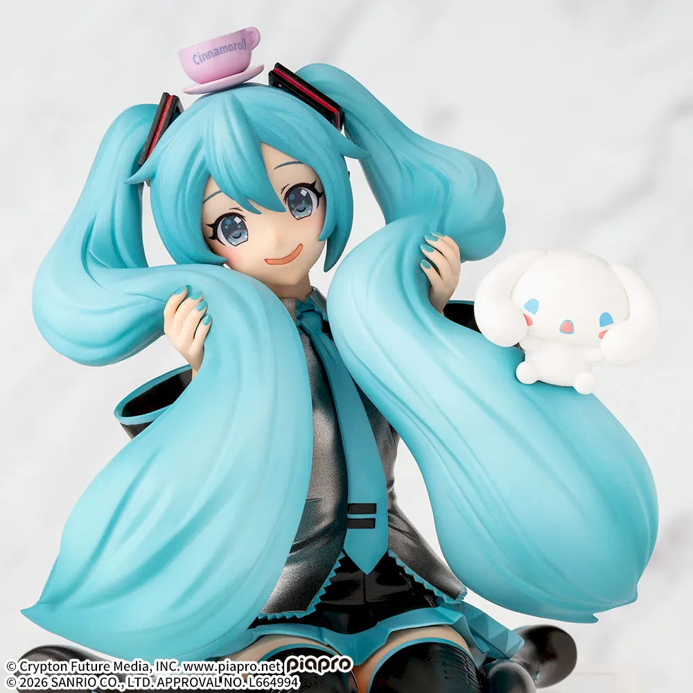 Figura Sega - Hatsune Miku x CinnamorollChokonose