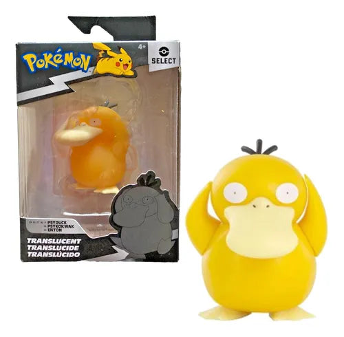 Figura Pokemon Psyduck Select Traslucido