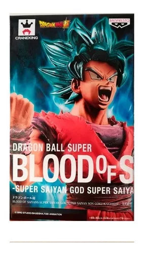 Figura Banpresto Blood Saiyans Super Saiyan Blue Goku Dragon Ball