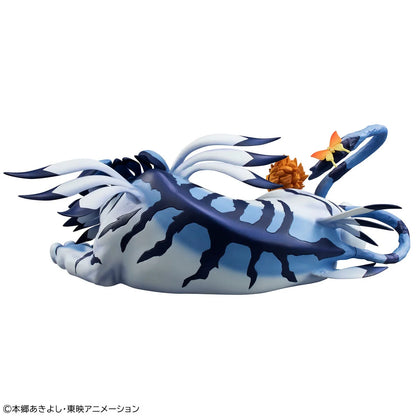 Figura Megahouse -Digimon  Adventure G.E.M.   Series - Garurumon & Yamato Ishida