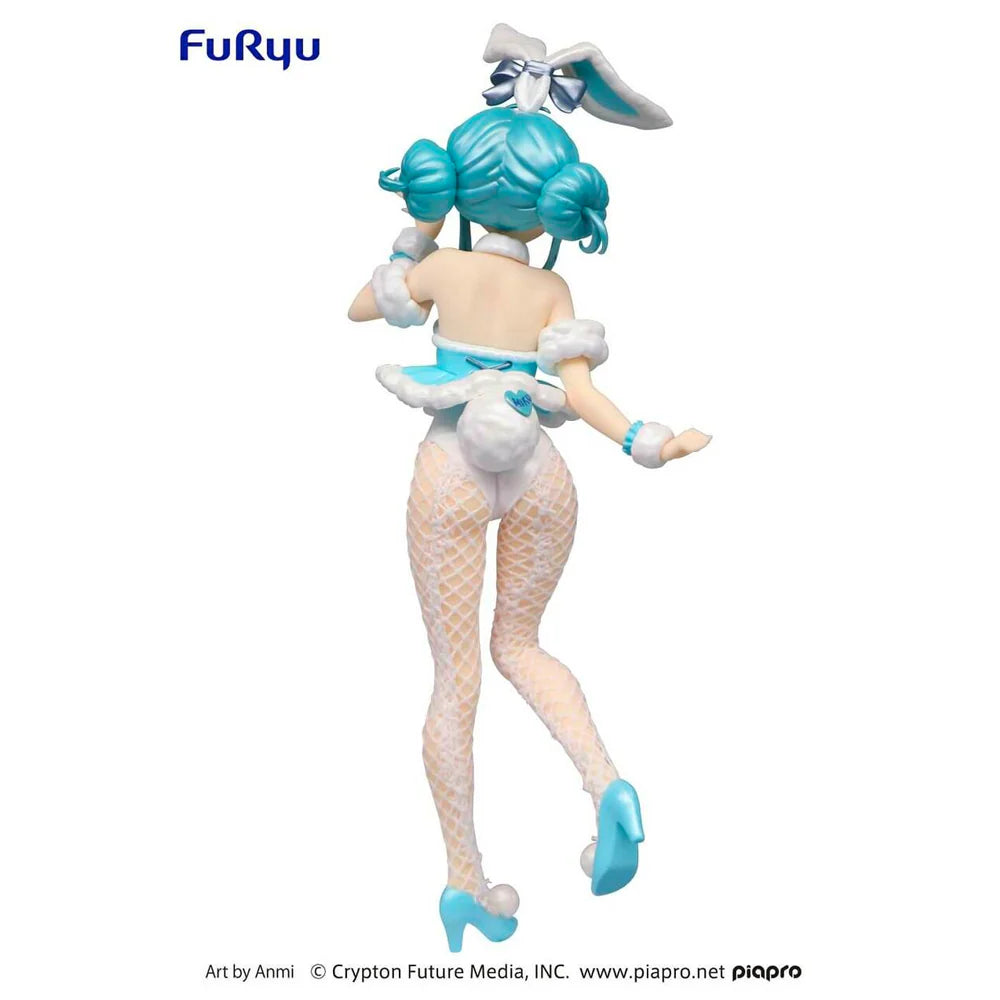 Figura FuRyu: BiCute Bunnies - Hatsune Miku White Rabbit Pearl Color Ver.