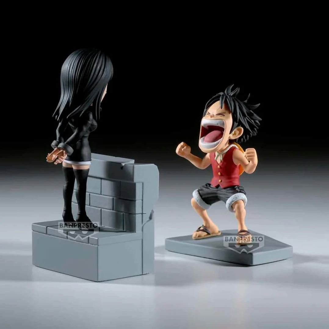 Figura ONE PIECE MONKEY D. LUFFY & NICO ROBIN WCF STORIES