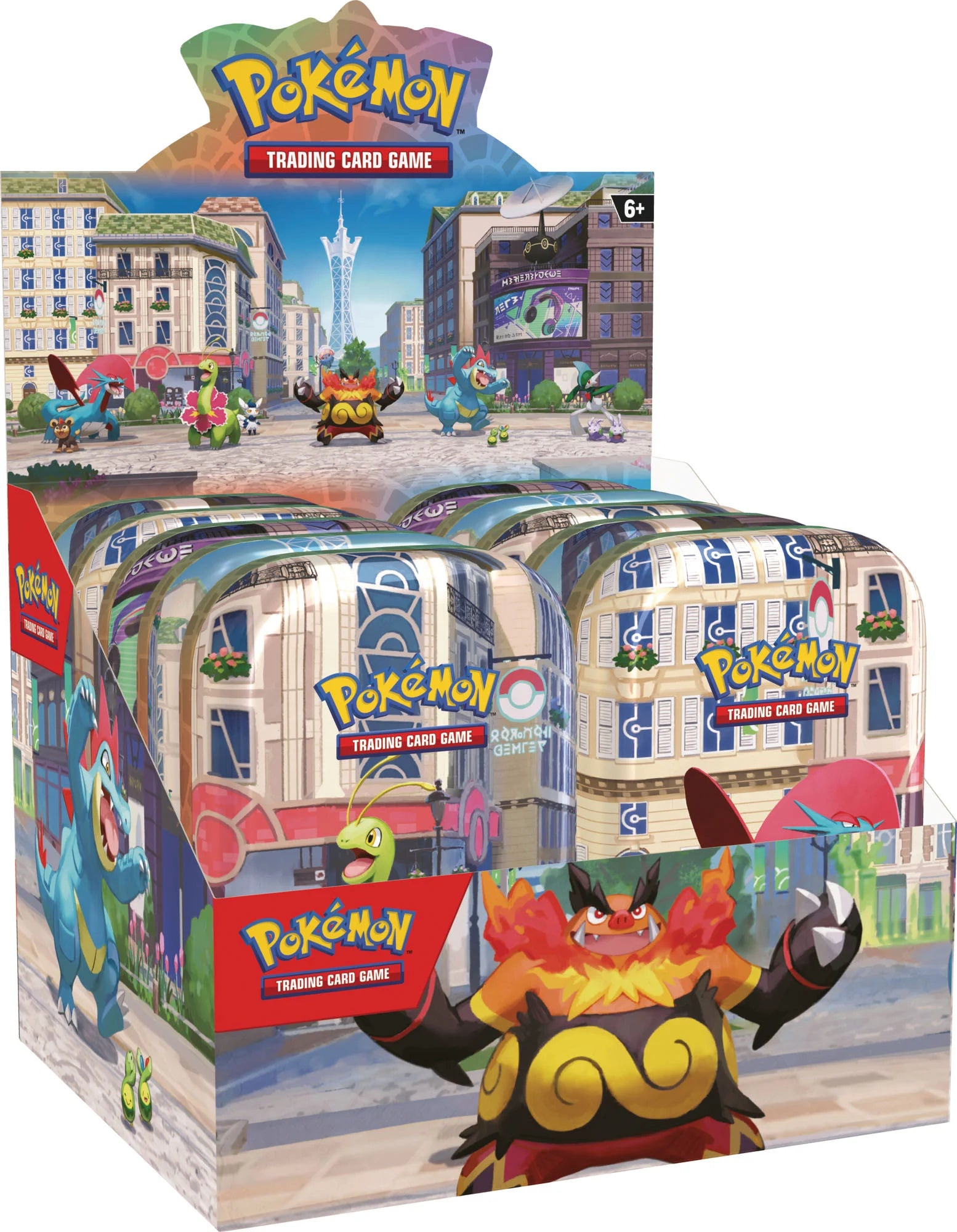 Pokémon TCG Mini Tins Announced - Lumiose City Español c/u