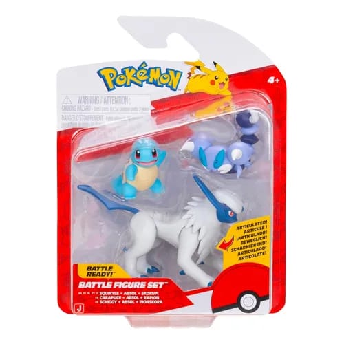 Figura Pokemon Battle Figure Set - Schiggy - Carapuce - Squirtle