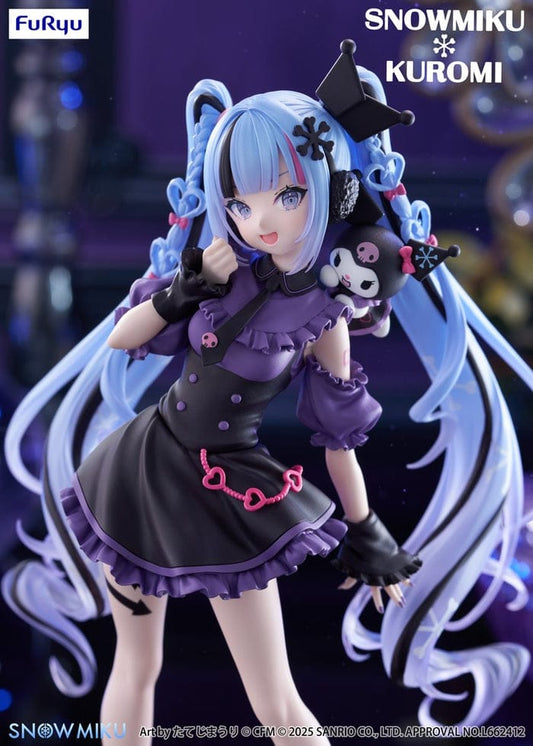 Figura Furyu - Hatsune Miku & Kuromi Snow - Vocaloid Trio-Try-iT