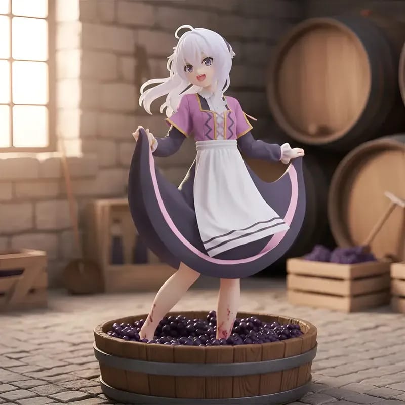 Figura Sega -The Journey Of Elaina Grape Stomping