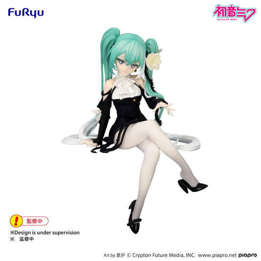 Figura Furyu - Hatsune Miku - Flower Fairy - Noodle Stopper Figure - White Rose