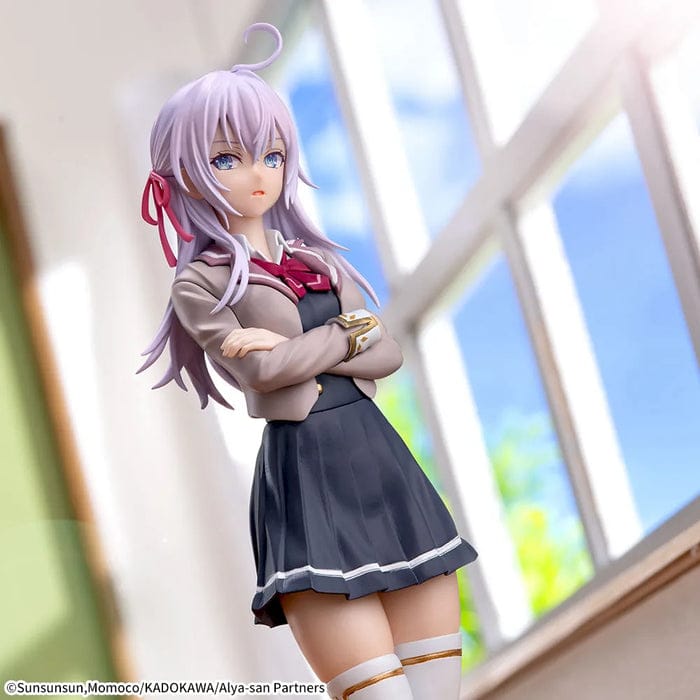 Figura Sega - Alya   Sometimes   Hides   He  Feelings   in   Russian - Alya   (Alisa   Mikhailovna   Kujou)   Uniform   Ver.